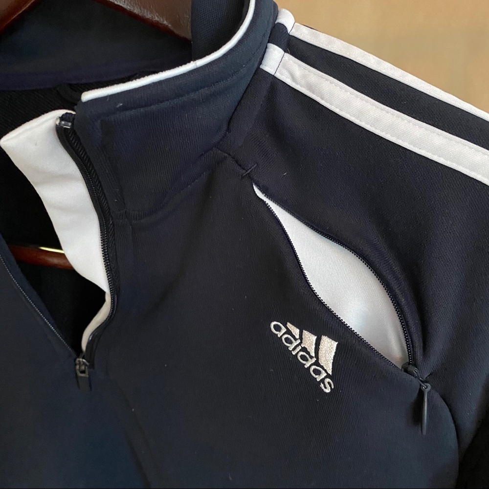 Adidas Running/Track Pullover Medium - image 2